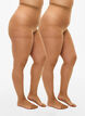 2-pak panty's in 20 denier, Clear, Packshot image number 0