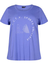 Sport-T-shirt met print, Very Peri A.C.T.V