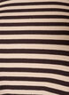 Gestreepte blouse met lange mouwen, Bruin, Packshot image number 2