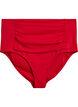 Bikinibroekjes met hoge taille, Rood, Packshot image number 0