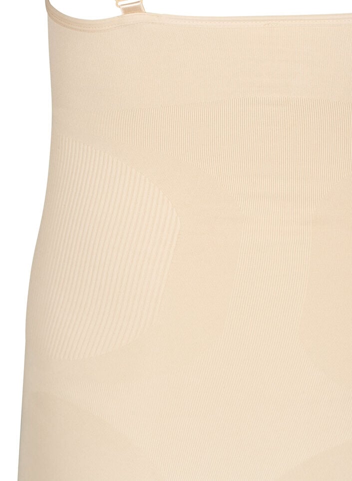 Shapewear jurk met dunne bandjes, Beige, Packshot