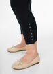 Een 3/4 legging met knopen, Zwart, Model image number 3