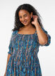 Zomerjurk in viscose met paisley print, Blauw, Model image number 2
