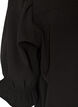 Shirtblouse met 1/2 mouwen, Zwart, Packshot image number 3