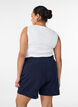 Korte broek met zakken en losse pasvorm, Blauw, Model image number 2