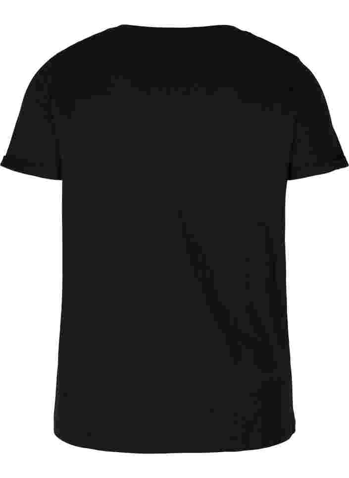 Trainingsshirt met print, Black Run, Packshot image number 1