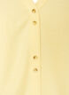 Overhemd blouse met V-hals en korte mouwen, Geel, Packshot image number 2