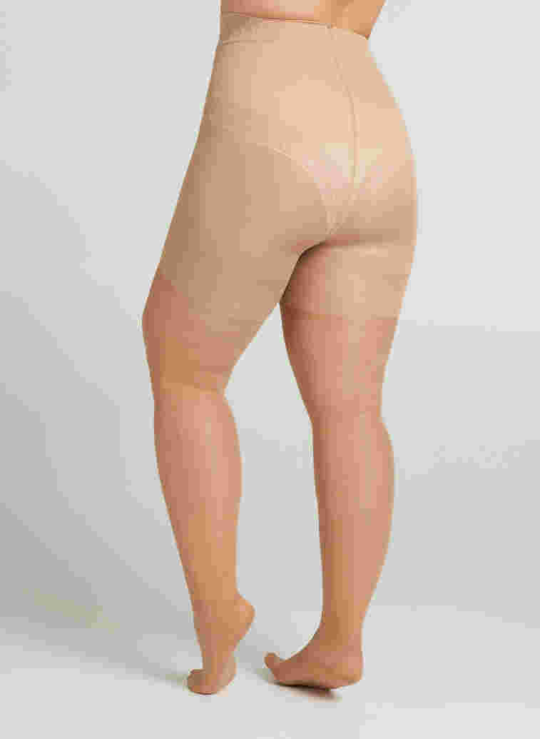 Panty 40 denier met push-up effect, Nude, Model image number 0
