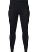 Viscose legging met strass-steentjes, Black, Packshot image number 0
