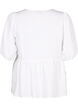 Viscose blouse met anglaise borduursel, Bright White, Packshot image number 1