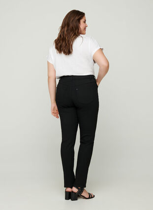 Stay black slim fit Emily jeans, Black, Model image number 0