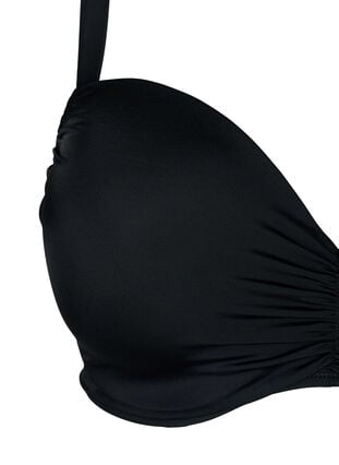 Bikini beha met voorgevormde cups, Black, Packshot image number 2