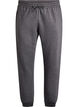 Sweatpants met hoge taille, Grijs, Packshot image number 0