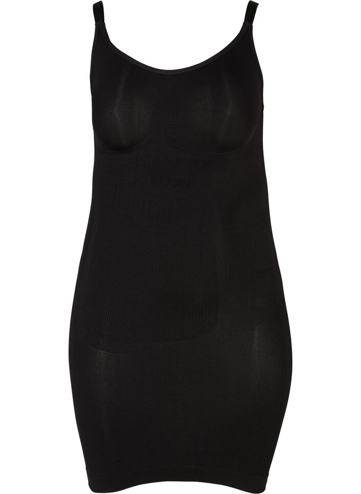 Shapewear jurk met dunne bandjes Zwart Maat 4260 Zizzi