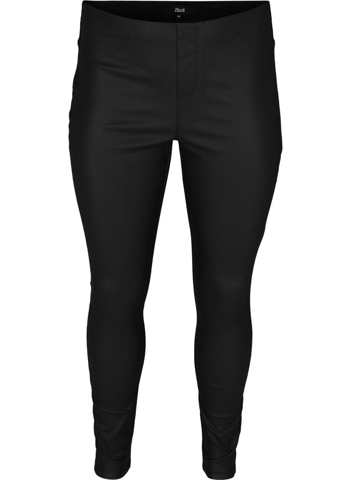 Coated legging, Black, Packshot image number 0