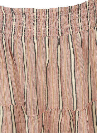 Korte gestreepte rok, Rose Smoke stripe, Packshot image number 2