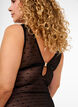 Bodystocking met gestippelde mesh en verwijderbare pads, Black, Model image number 2