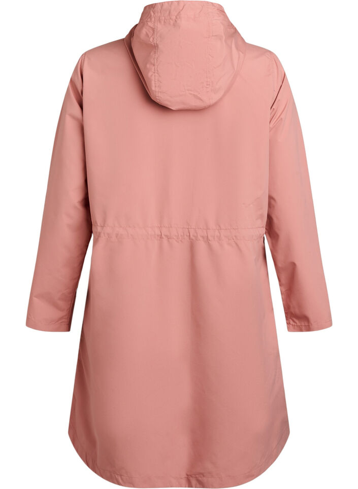 FLASH - Waterafstotende parka met capuchon, Roze, Packshot image number 1