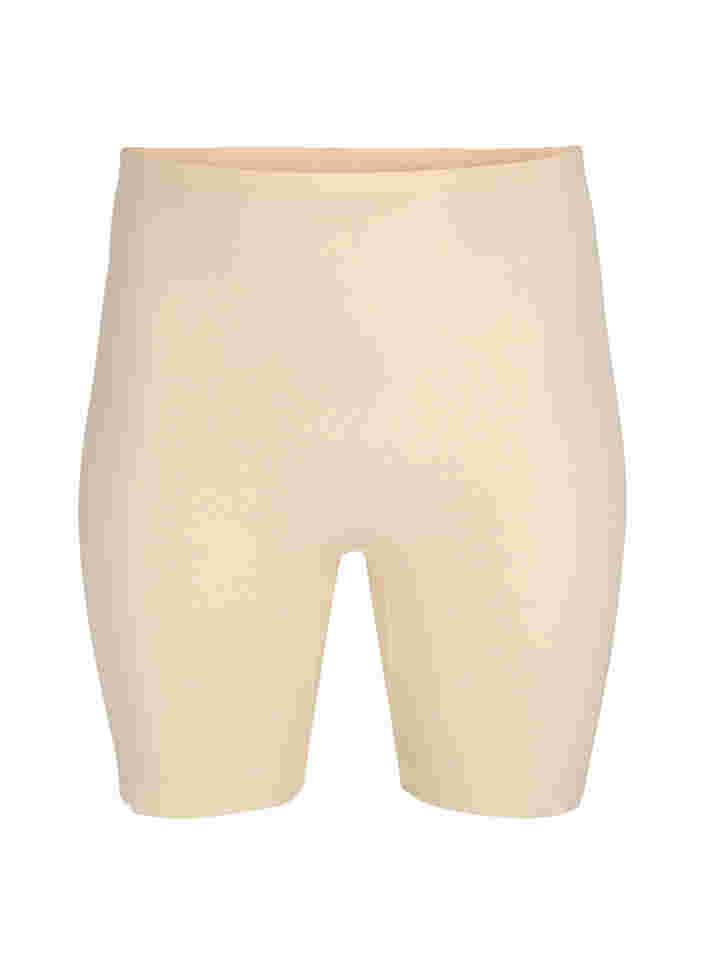 Light shapewear shorts met hoge taille, Nude