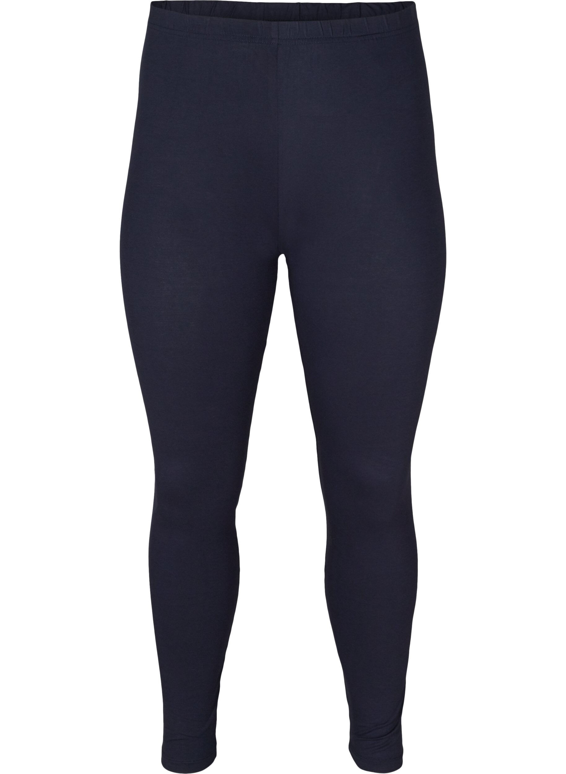 Zizzi Lange basic legging, Night Sky, Packshot image number 0