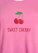 T-shirt met print, Roze, Packshot image number 2