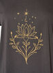 T-shirt met decoratieve print aan de voorkant, Grijs, Packshot image number 2