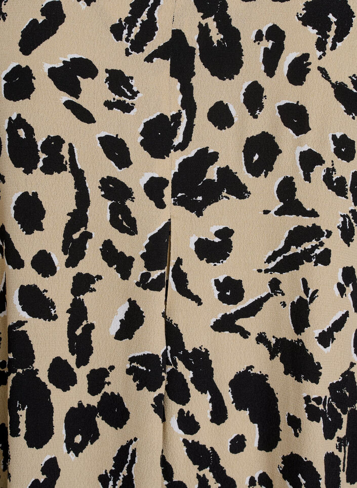 A-lijn jurk van viscose, Beige, Packshot image number 2