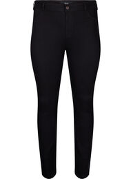 Extra slim fit Amy jeans met hoge taille, Black