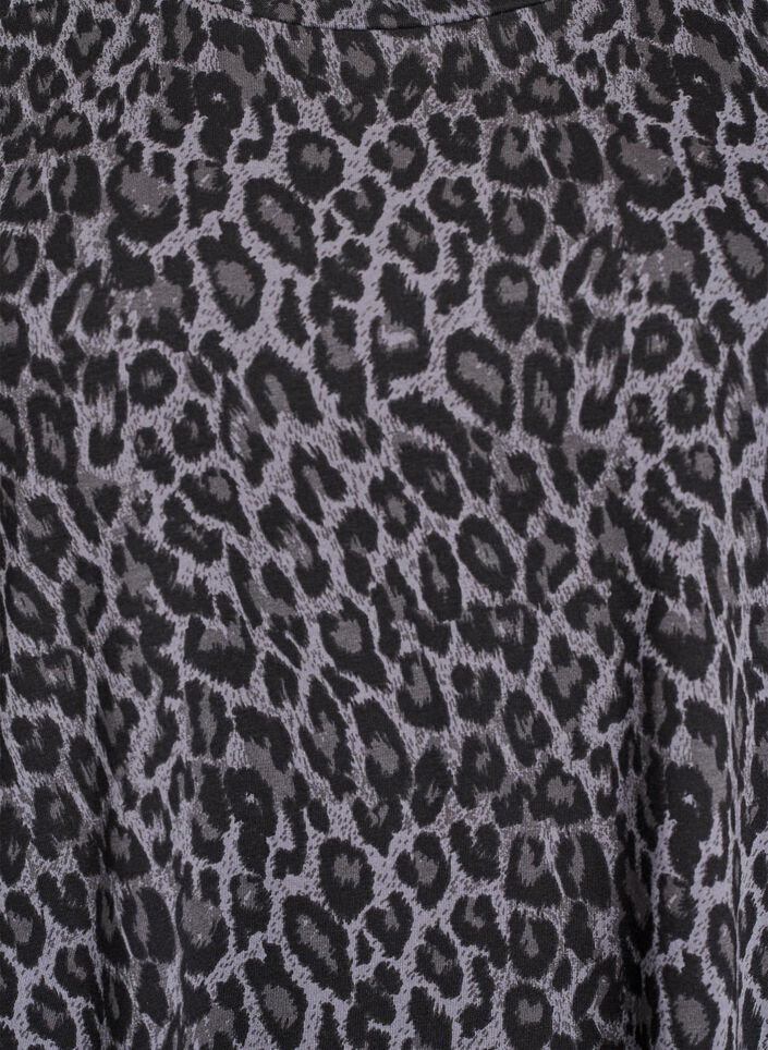 Kort T-shirtjurkje van katoenen jersey, Grijs, Packshot image number 2