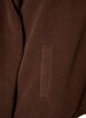 Teddyjas met broderie anglaise rand en hoge kraag, Bruin, Packshot image number 3