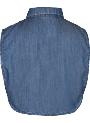 Losse overhemdkraag van tencel, Blue Denim , Packshot image number 1