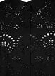 Katoenen overhemd met broderie anglaise, Black, Packshot image number 2