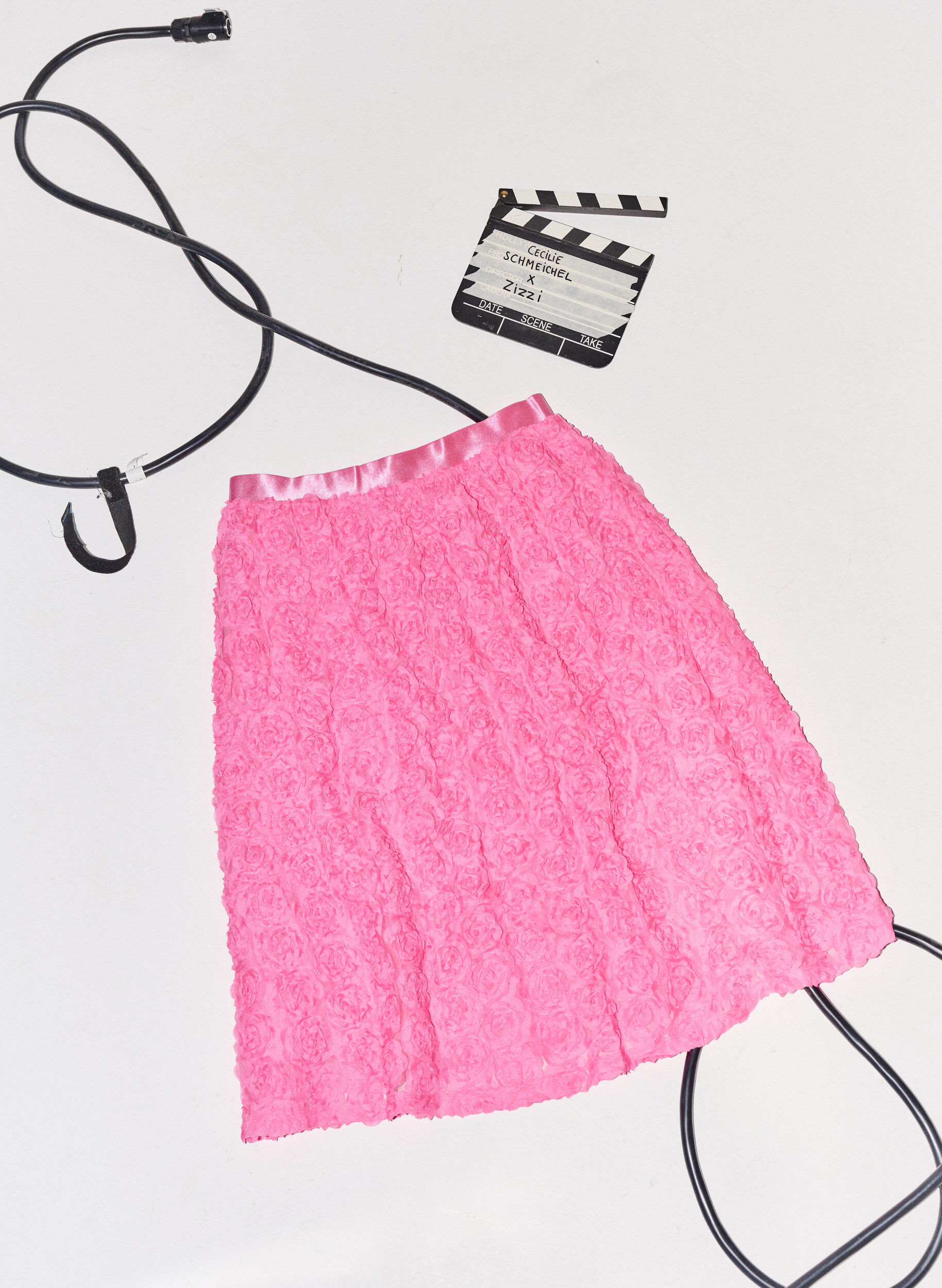 Zizzi Midi-rok met 3D-bloemen, Dianthus, Image image number 0