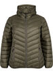 Lichtgewicht jas met capuchon, Groen, Packshot image number 0