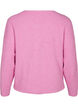 Gebreide cardigan met strikceintuur, Begonia Pink Mel., Packshot image number 1