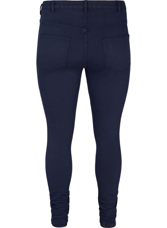 Super slim Amy jeans met hoge taille, Night Sky, Packshot image number 1