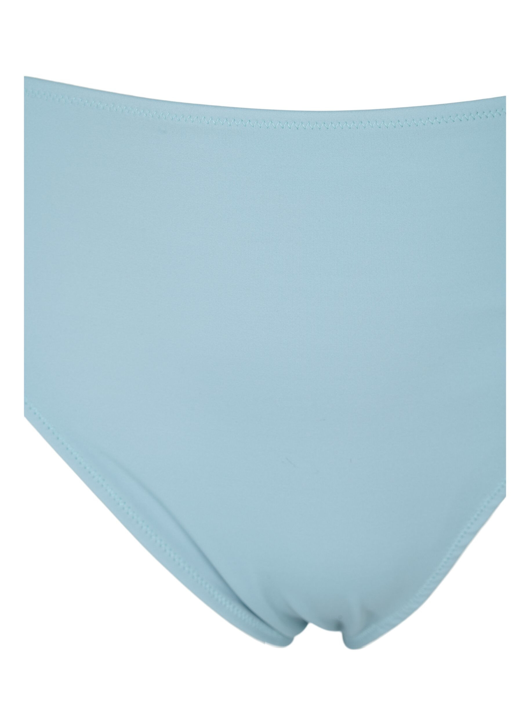 Zizzi Bikinibroekje met hoge taille, Blauw, Packshot image number 2
