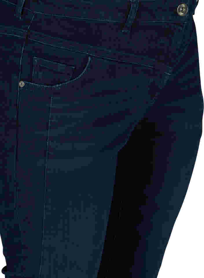 Extra slim fit Sanna jeans met normale taille, Dark blue, Packshot image number 2