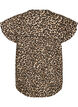 Mouwloze A-lijn katoenen blouseshirt, Bruin, Packshot image number 1