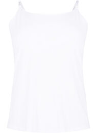 Zwangerschapstop met opening voor borstvoeding, White