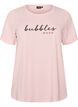 T-shirt met print, Roze, Packshot image number 0