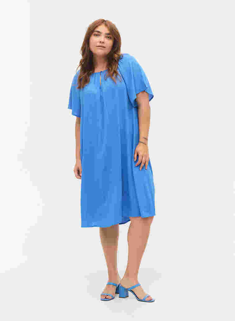 Viscose jurk met korte mouwen, Regatta, Model image number 2