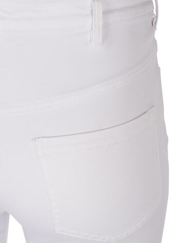 Super slim Amy jeans met hoge taille, White, Packshot image number 3