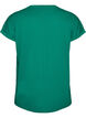 T-shirt met korte mouwen van katoenmix, Groen, Packshot image number 1