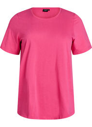 T-shirt met print, Roze