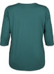 Work-out top met 3/4 mouwen, Groen, Packshot image number 1