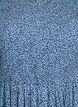 Jurk met een gesmokte top en fijn bloemetjespatroon, Blauw, Packshot image number 2