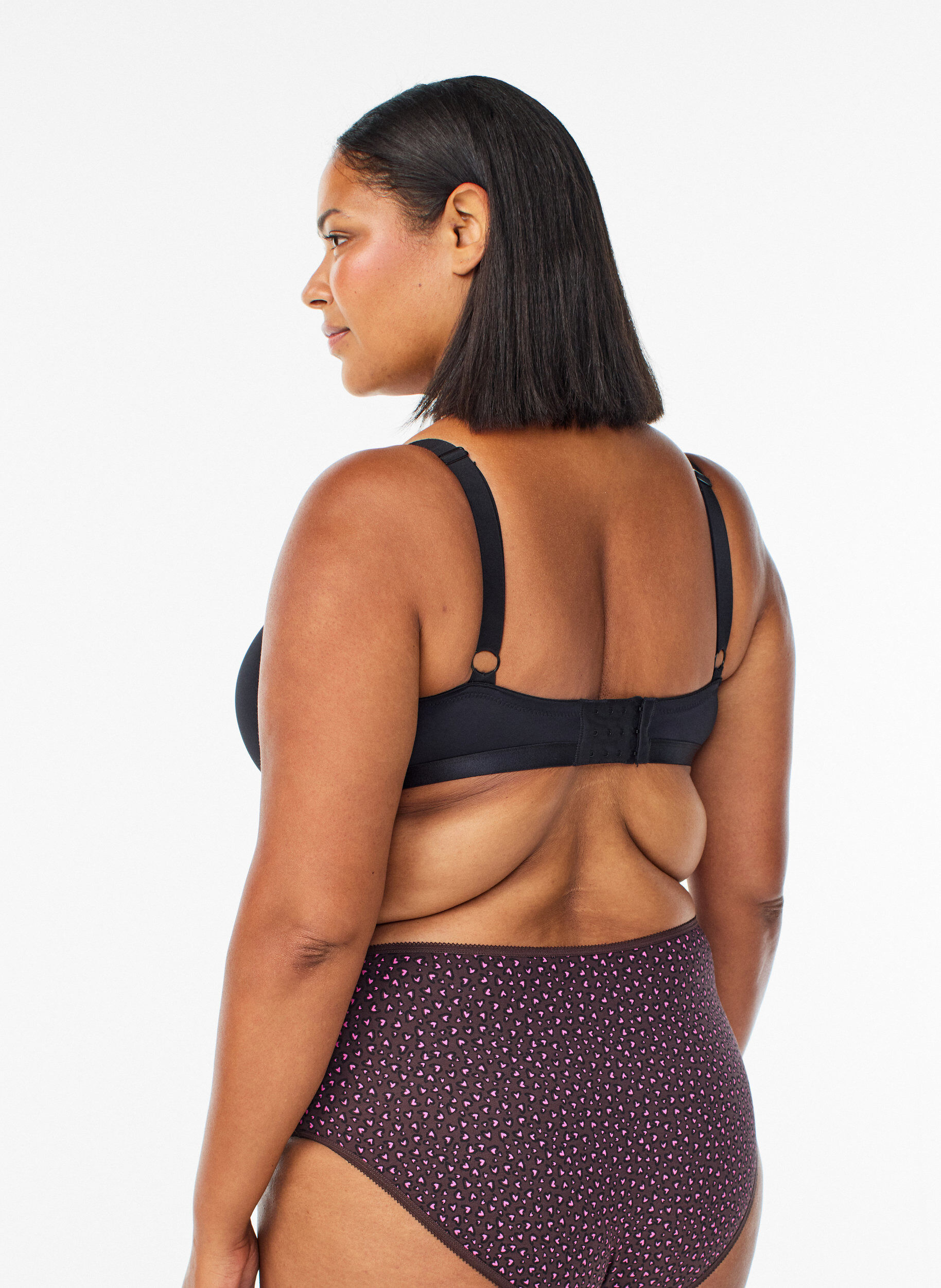 Zizzi 7-pack panties met normale taille, Roze, Model image number 1