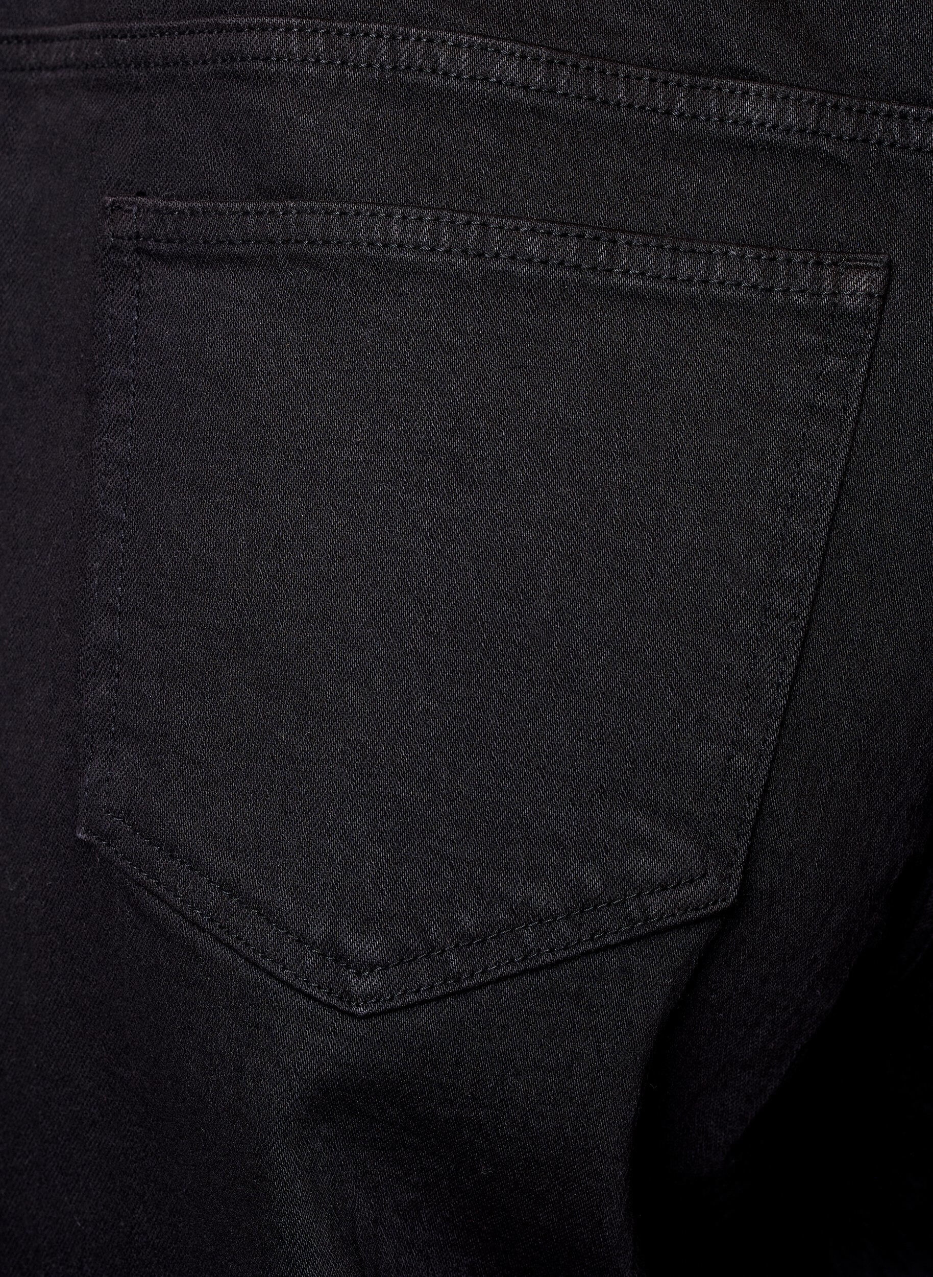 ZizziJeans met wijde pijpen en hoge taille, Zwart, Packshot image number 2