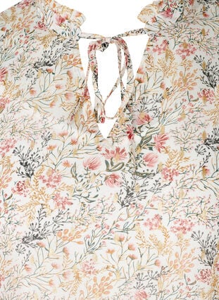 Tuniek met bloemenprint, Gold/ Beige AOP, Packshot image number 2